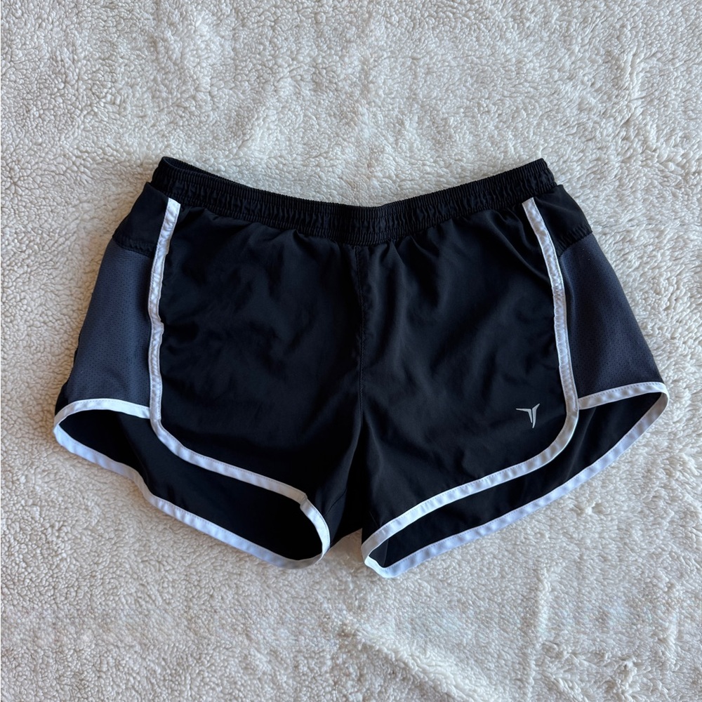 Old Navy Active Black & White Women's Athletic Running Workout Shorts | Size XS
